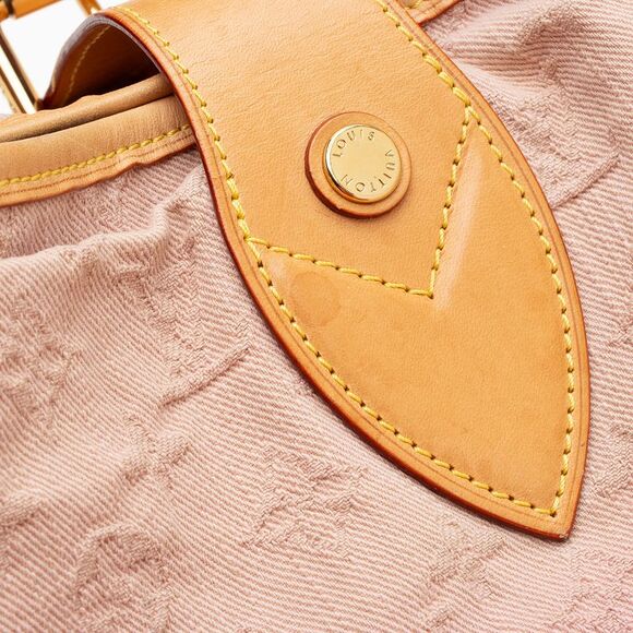 Louis Vuitton Limited Edition Monogram Denim Sunbeam Tote - Picture 9 of 16